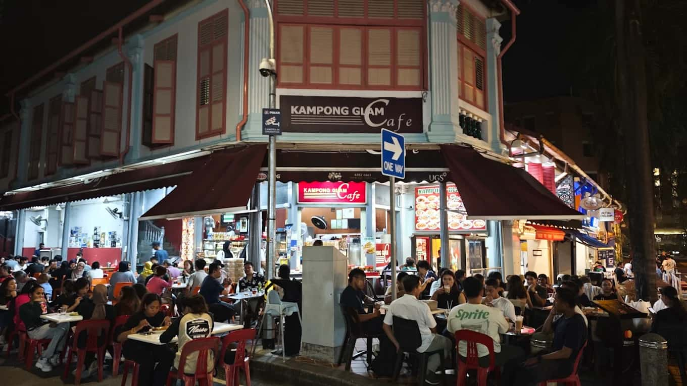 Late Night Restaurants in Singapore for Supper Lovers Kampong Glam Cafe